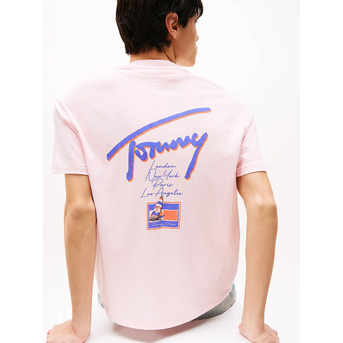 Tommy Hilfiger Ανδρική κοντομάνικη μπλούζα Back Logo Graphic Relaxed T-Shirt